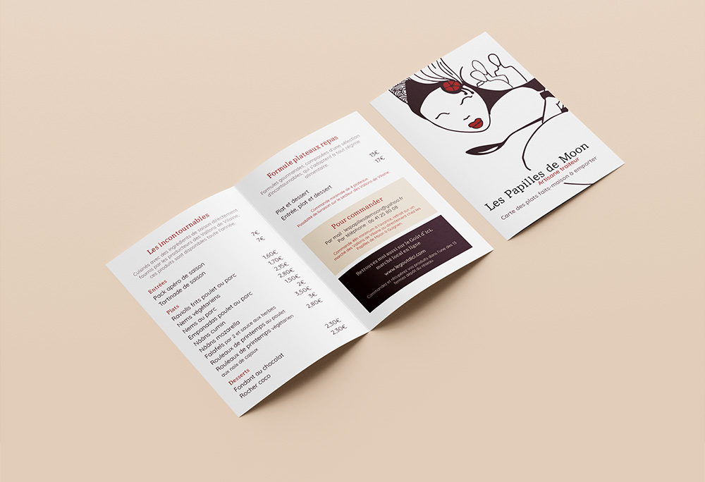 Les Papilles de Moon — flyer